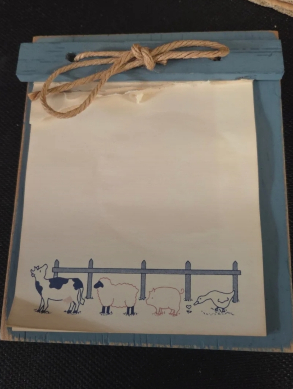 Vintage Cottagecore notepad